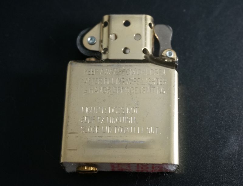 画像: zippo インサイドユニット ゴールド MINT 