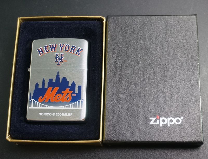 画像: zippo NEW YORK Mets（ニューヨークメッツ） 2004年製造