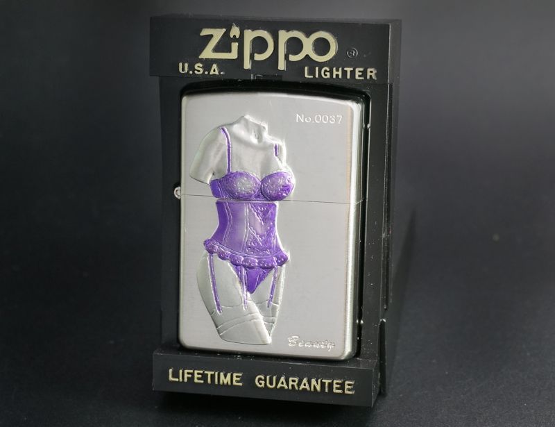 画像: zippo SEXY BEAUTY パープル 2003年製造 