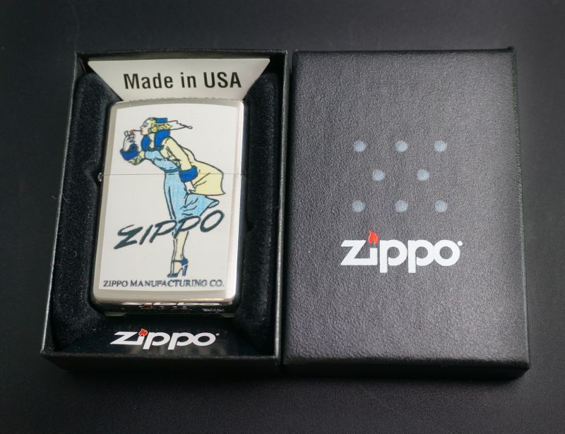 画像: zippo WINDY 浮彫焼付け 1998年製造