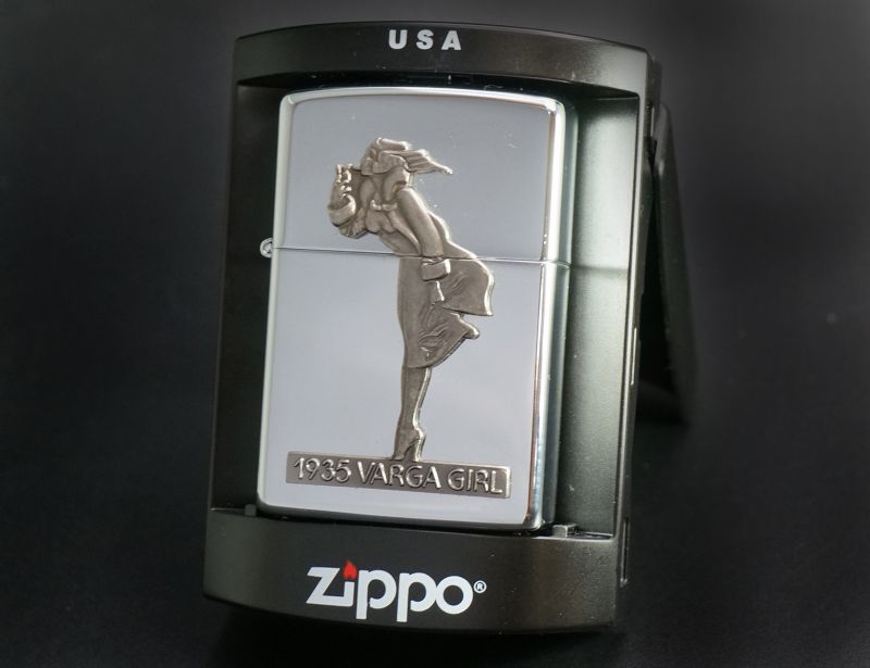 画像: zippo WINDY 「VARGA GIRL」 缶ケースなし