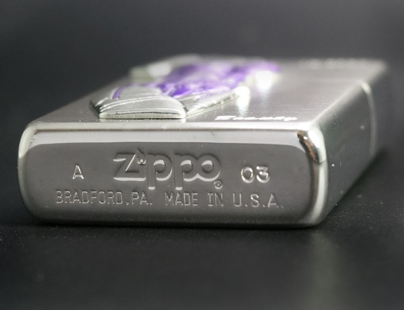 画像: zippo SEXY BEAUTY パープル 2003年製造 