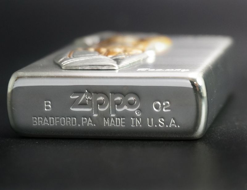 画像: zippo SEXY BEAUTY イエロー 2002年製造 