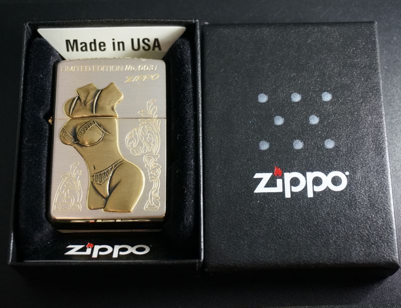 画像: zippo SEXY メタル SG加工 1997年製造