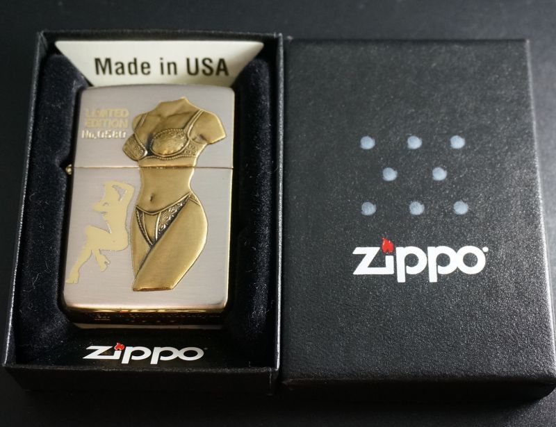 画像: zippo SEXY メタル SG加工 1996年製造 