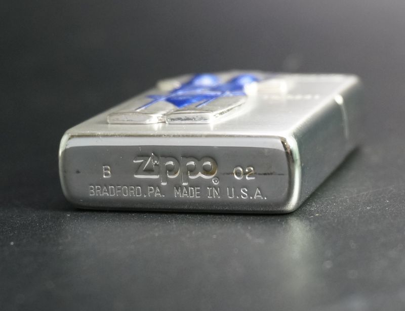 画像: zippo SEXY BEAUTY ロイヤルブルー 2002年製造