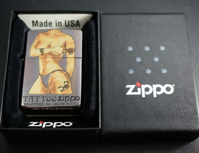 画像: zippo SEXY TATTOO 蠍 1999年製造