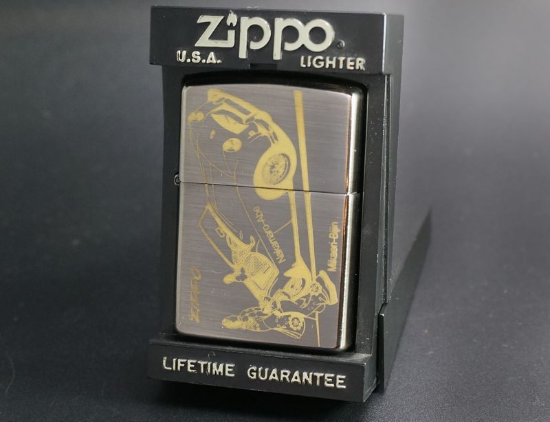 画像: zippo 阿倍仲麻呂と見返り美人  1997年製造