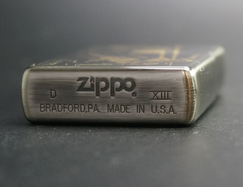 画像: zippo 阿倍仲麻呂と見返り美人  1997年製造