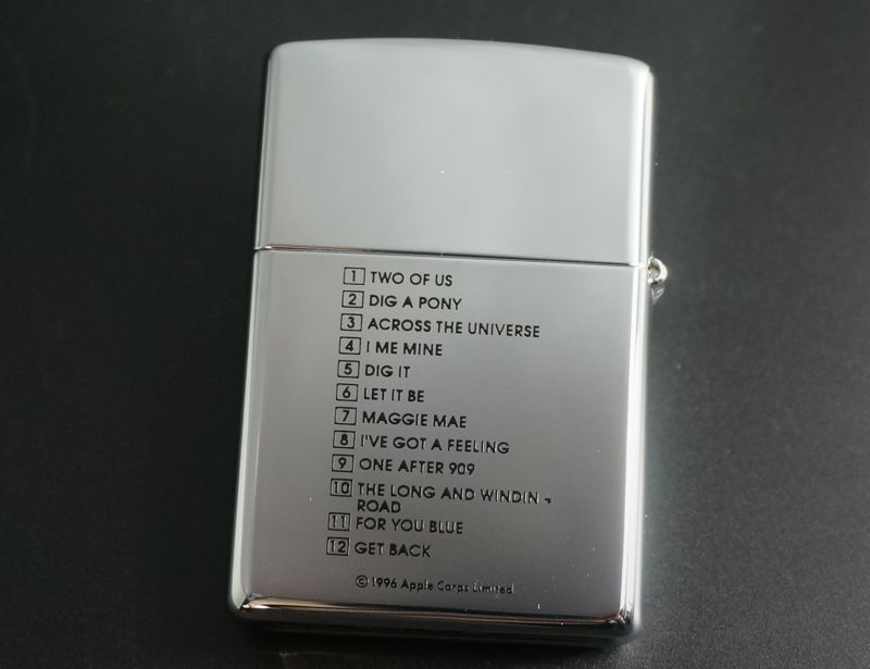 画像: zippo THE BEATLES「 LET IT BE」 1996年製造