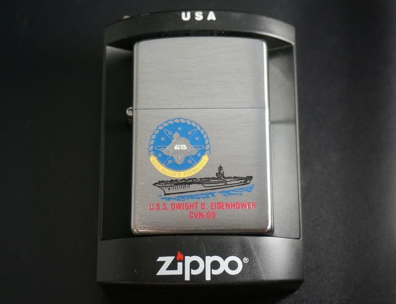 画像: zippo USS DWIGHT D.EISENHOWER CVN-69 2008年製造 