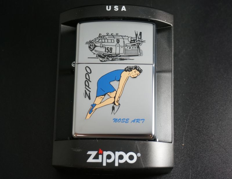 画像: zippo NOSE ART 2005年製造 #250 B