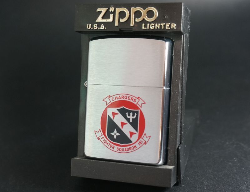 画像: zippo CHARGERS FIGHTER SQUADRON 161 2002年製造