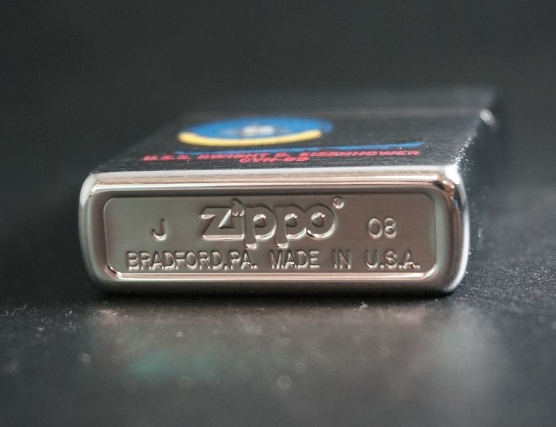 画像: zippo USS DWIGHT D.EISENHOWER CVN-69 2008年製造 