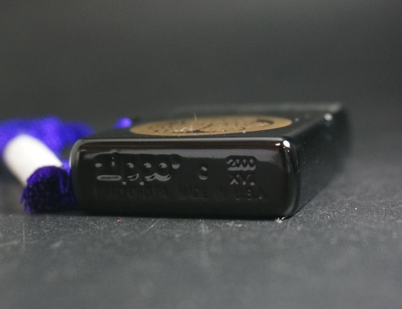 画像: zippo 葵の紋 本金蒔絵 2LA-AOI 