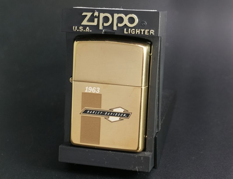 画像: zippo HARLEY DAVIDSON エンブレム 1961 #254B 1994年製造