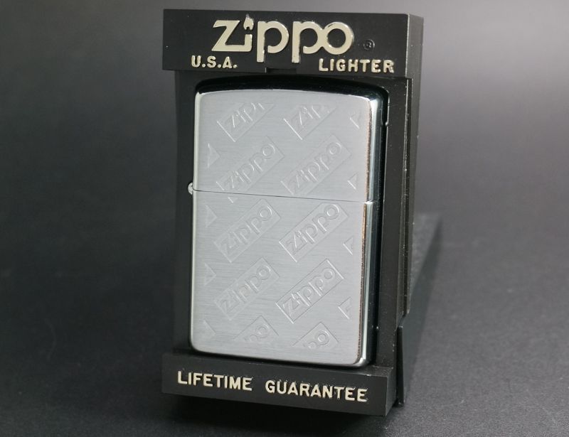 画像: zippo ロゴエッチング メッキ剥がれ 1993年製造