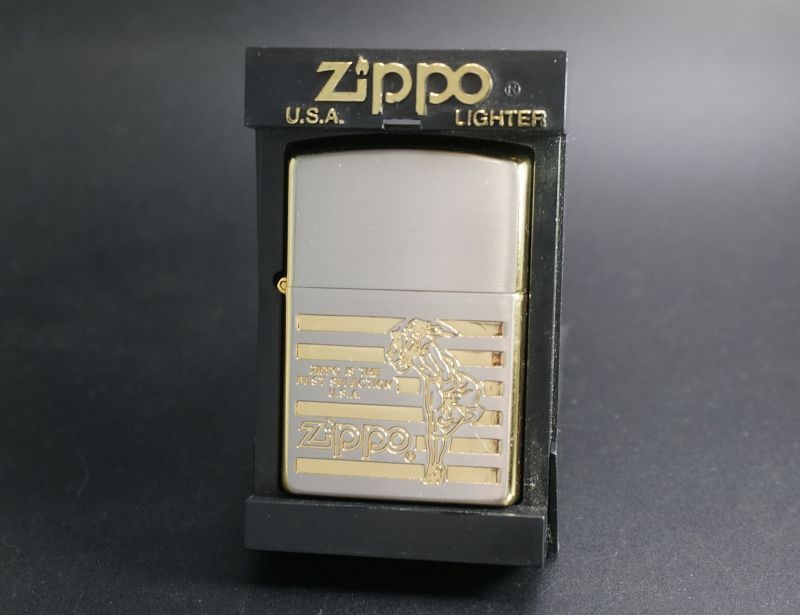 画像: zippo WINDY SG加工 2001年製造
