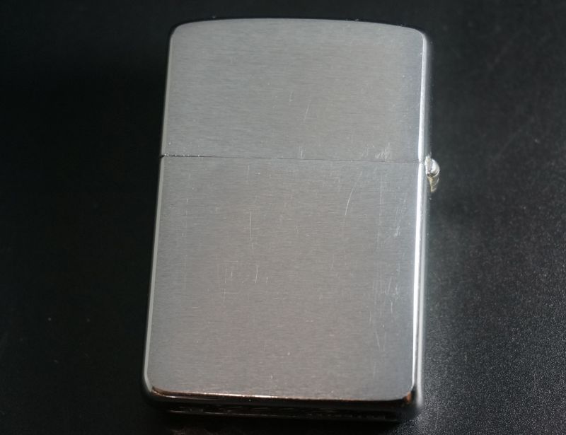 画像: zippo #200 ブラッシュ・クローム 1962年製造 USED