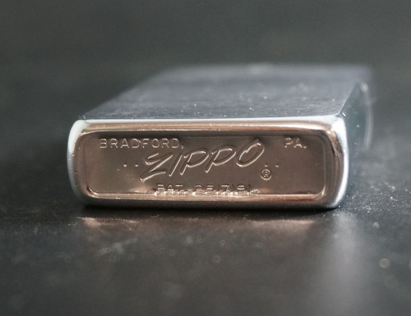 画像: zippo #200 ブラッシュ・クローム 1962年製造 USED