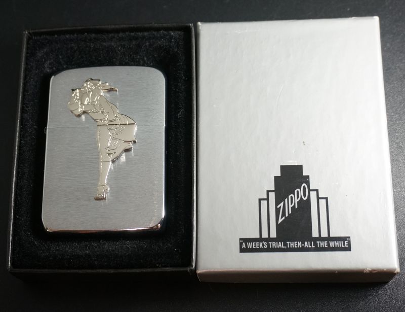 画像: zippo WINDY 1941レプリカ メタル 2002年製造