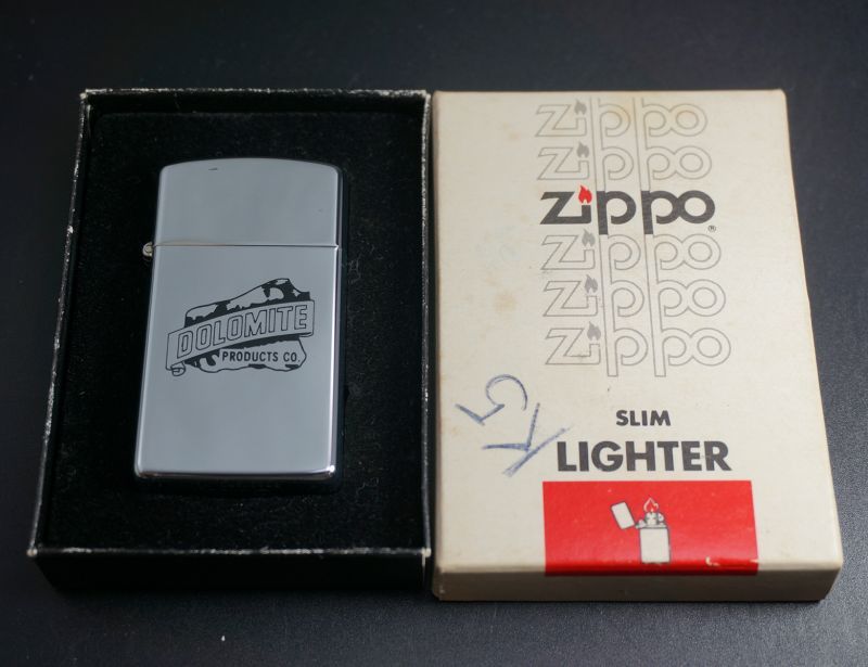 画像: zippo 企業柄 DOLOMITE スリム #1610 1983年製造