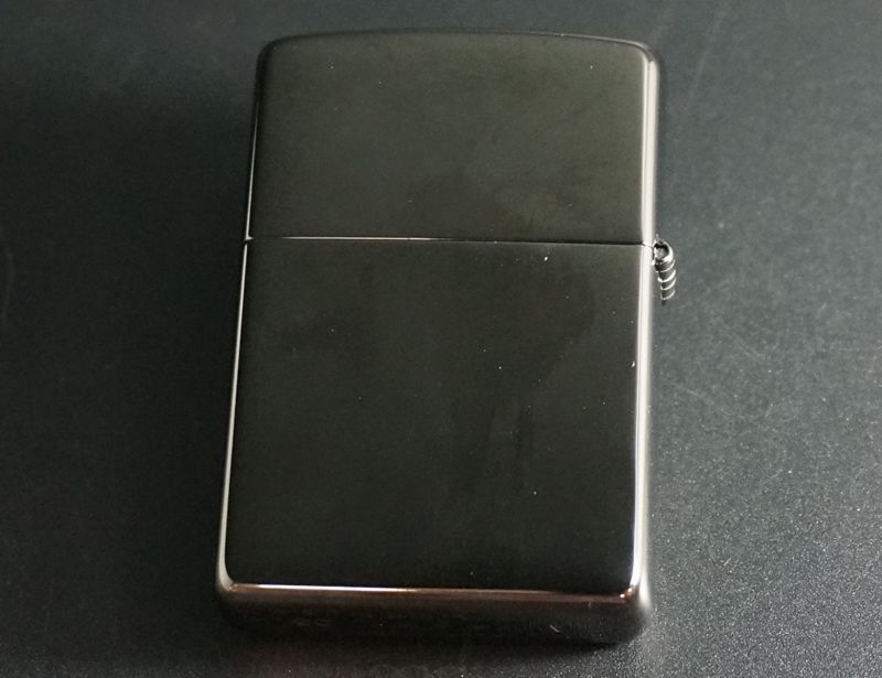 画像: zippo WINDY ブラックニッケル 2003年製造