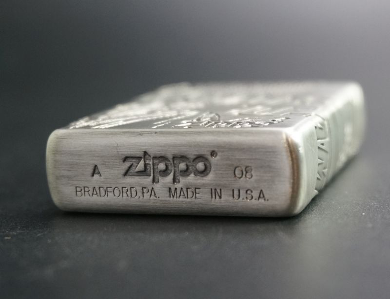 画像: zippo アメリカ 4面デザイン 2008年製造