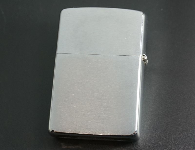 画像: zippo #200 ブラッシュ・クローム NEAR MINT 1987年製造