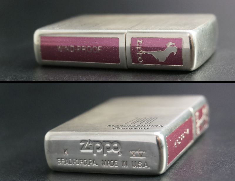 画像: zippo WINDY サイドデザイン 1999年製造