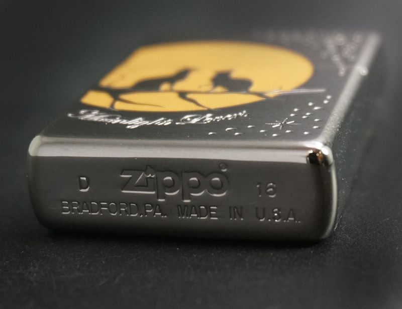 画像: zippo ムーンライトラヴァ-ズ ネコ