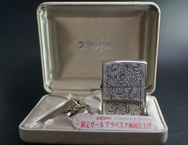 画像: zippo WINDY 限定ガール アラベスク A 1999年製造