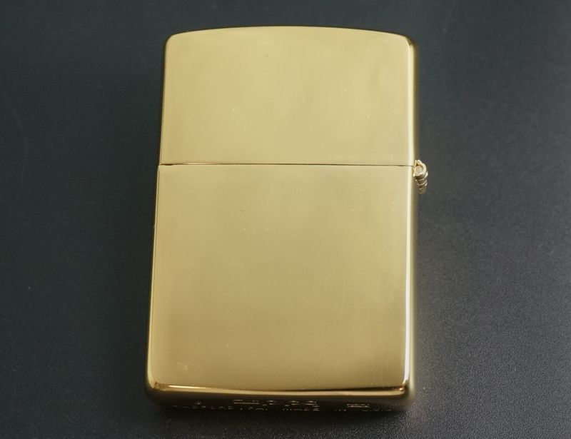 画像: zippo WINDY 金メッキ エッチング 1995年製造