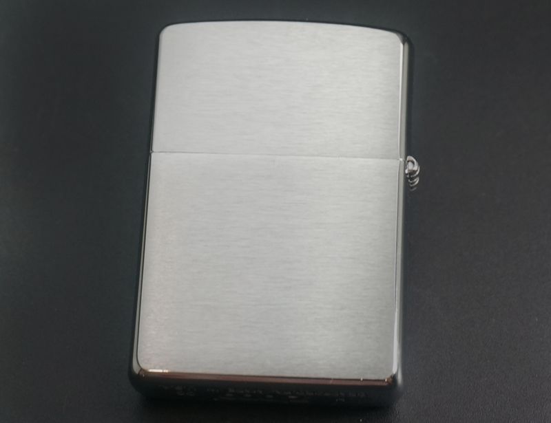 画像: zippo #200 ブラッシュ・クローム 2008年製造 