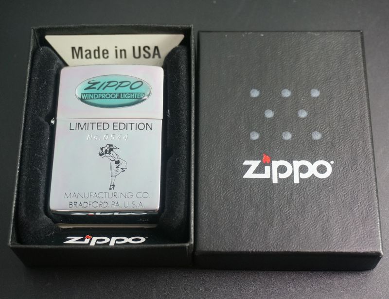 画像: zippo WINDY 樹脂プレート 1996年製造