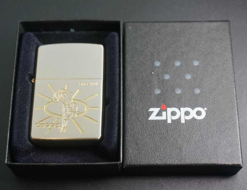 画像: zippo WINDY SG加工 2002年製造