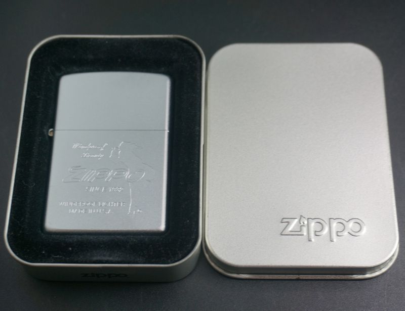 画像: zippo WINDY シルエット #205 2004年製造