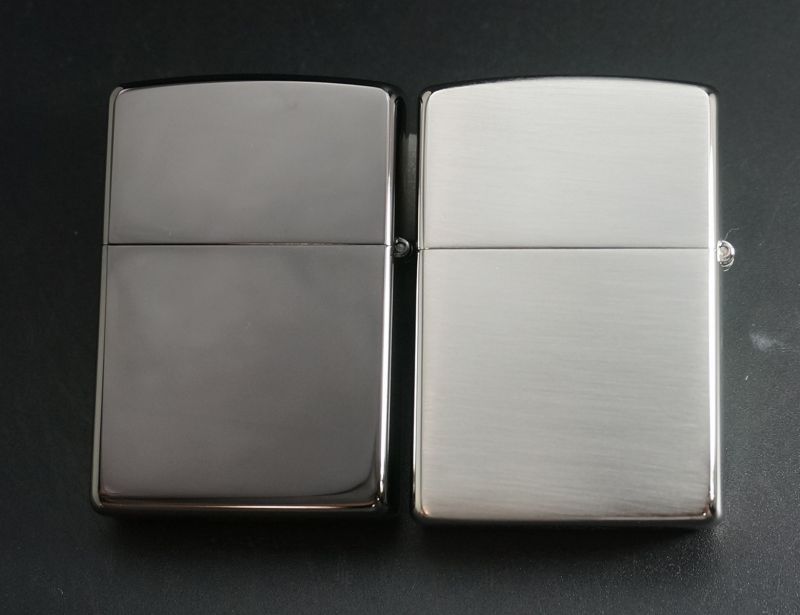 画像: zippo ペア スワローキャリーズ ハピネス SV＆BK