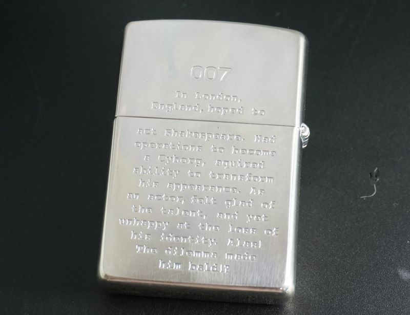 画像: zippo サイボーグ009 「007 グレート・ブリテン」 1997年製造