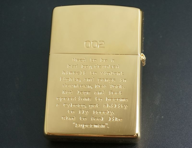 画像: zippo サイボーグ009 「002ジェット・リンク」 1997年製造