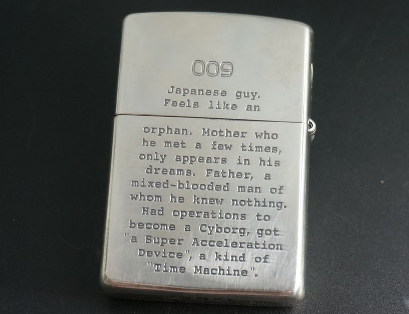 画像: zippo サイボーグ009 「009島村ジョー」 1997年製造