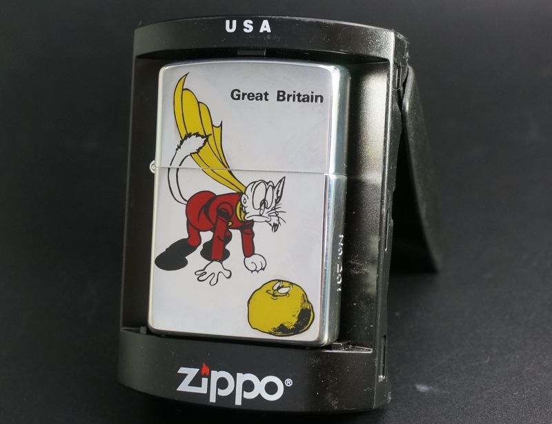 画像: zippo サイボーグ009 「007 グレート・ブリテン」 1997年製造