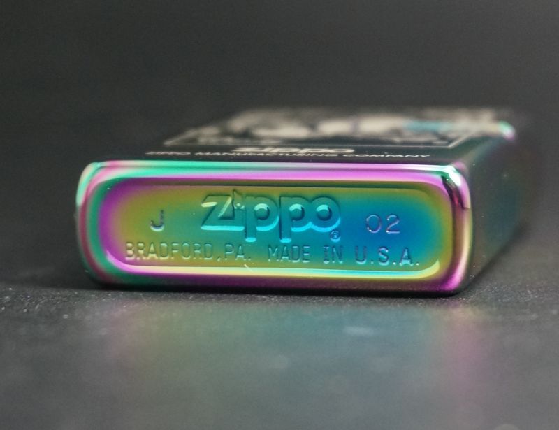 画像: zippo WINDY スペクトラム 2002製造