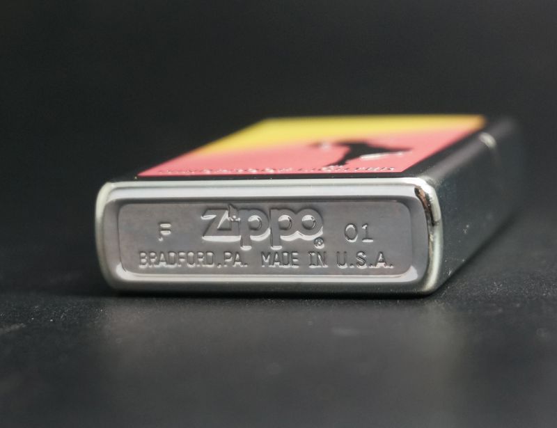 画像: zippo WINDY シルエット ピンク #250 2001製造