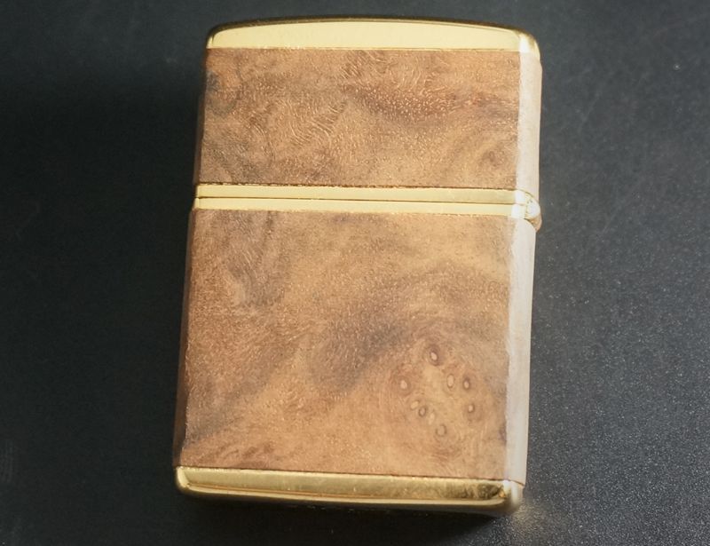 画像: zippo ウォールナット ＃254B 1993年製造