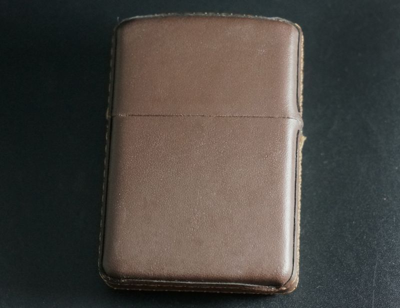 画像: zippo WINDY 革巻き プリント 1994年製造 