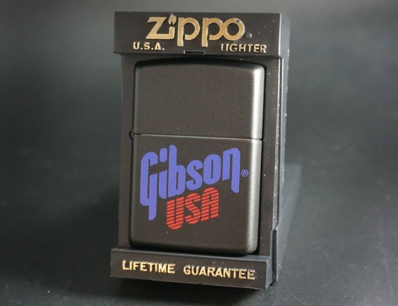 画像: zippo Gibson（ギブソン）黒マット 1995年製造