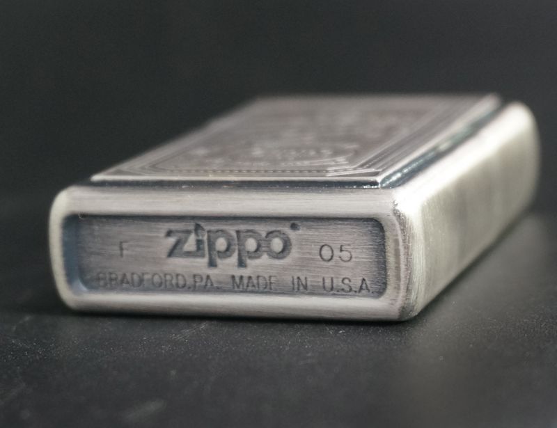 画像: zippo WINDY 逆ウィンディー プレート 2005年製造