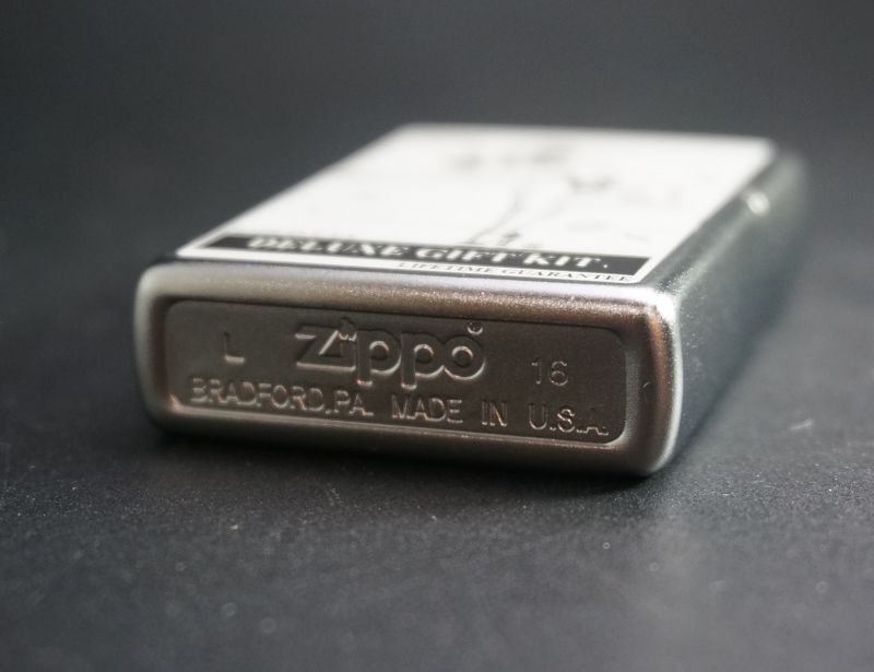 画像: zippo WINDY アメリカ加工 プリント B 2016年製造