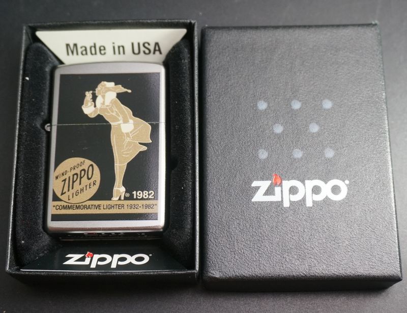 画像: zippo WINDY アメリカ加工 プリント A 2016年製造